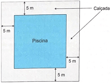 Na Planta Baixa De Um Clube A Piscina Representada Por