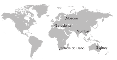 Mapa do Mundo