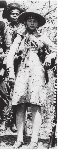 Recorte fotográfico de Maria Bonita