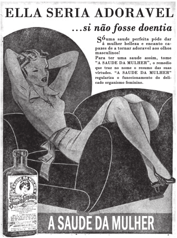 O anúncio publicitário da década de 1940 reforça os estereótipos atribuídos historicamente