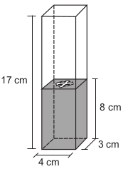 Imagem do recipiente com a forma de paralelepípedo reto-retângulo