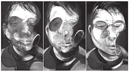 Imagem do quadro Três estudos para um autorretrato