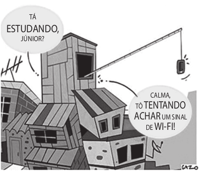 charge sobre acessibilidade