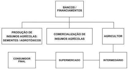 Imagem da Cadeia agroindustrial integrada ao supermercado