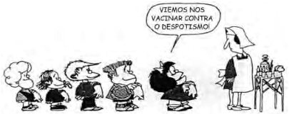 Tirinha da mafalda