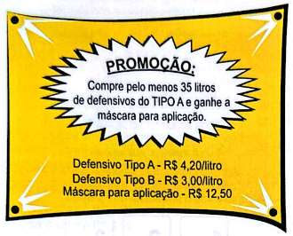imagem do cartaz da loja