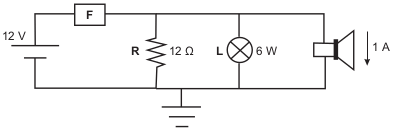 A figura mostra um diagrama de um circuito