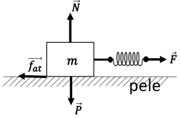 A figura a seguir ilustra um modelo simples, utilizado no estudo da resposta da pele humana