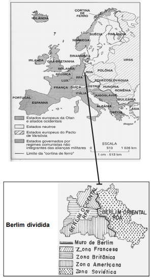 mapa da europa
