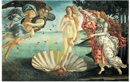 Sandro Botticelli. O nascimento de Vênus