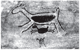 imagem de pinturas rupestres