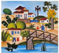 pintura de Tarsila do Amaral