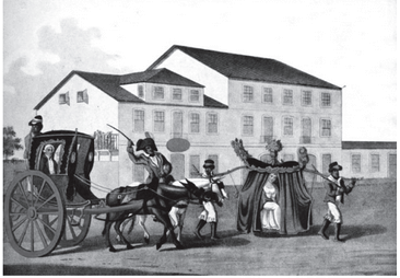 imagem da viagem da corte portuguesa