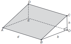 A figura é o esboço do telhado da casa de um específico proprietário.
