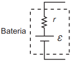 imagem do circuito com a bateria