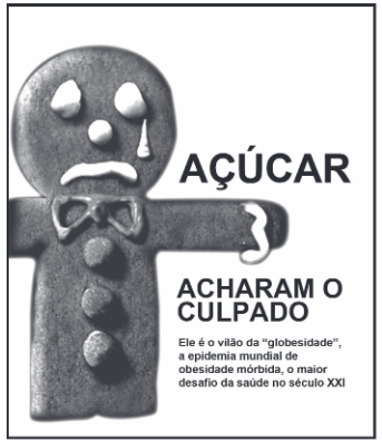 imagem de um boneco de açucar