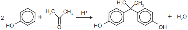 equação química estrutural da questão