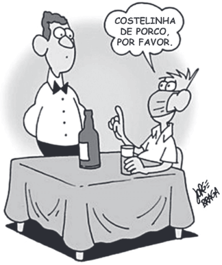 charge sobre a gripe h1n1