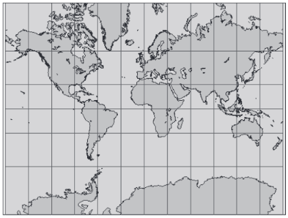 imagem do mapa mundial